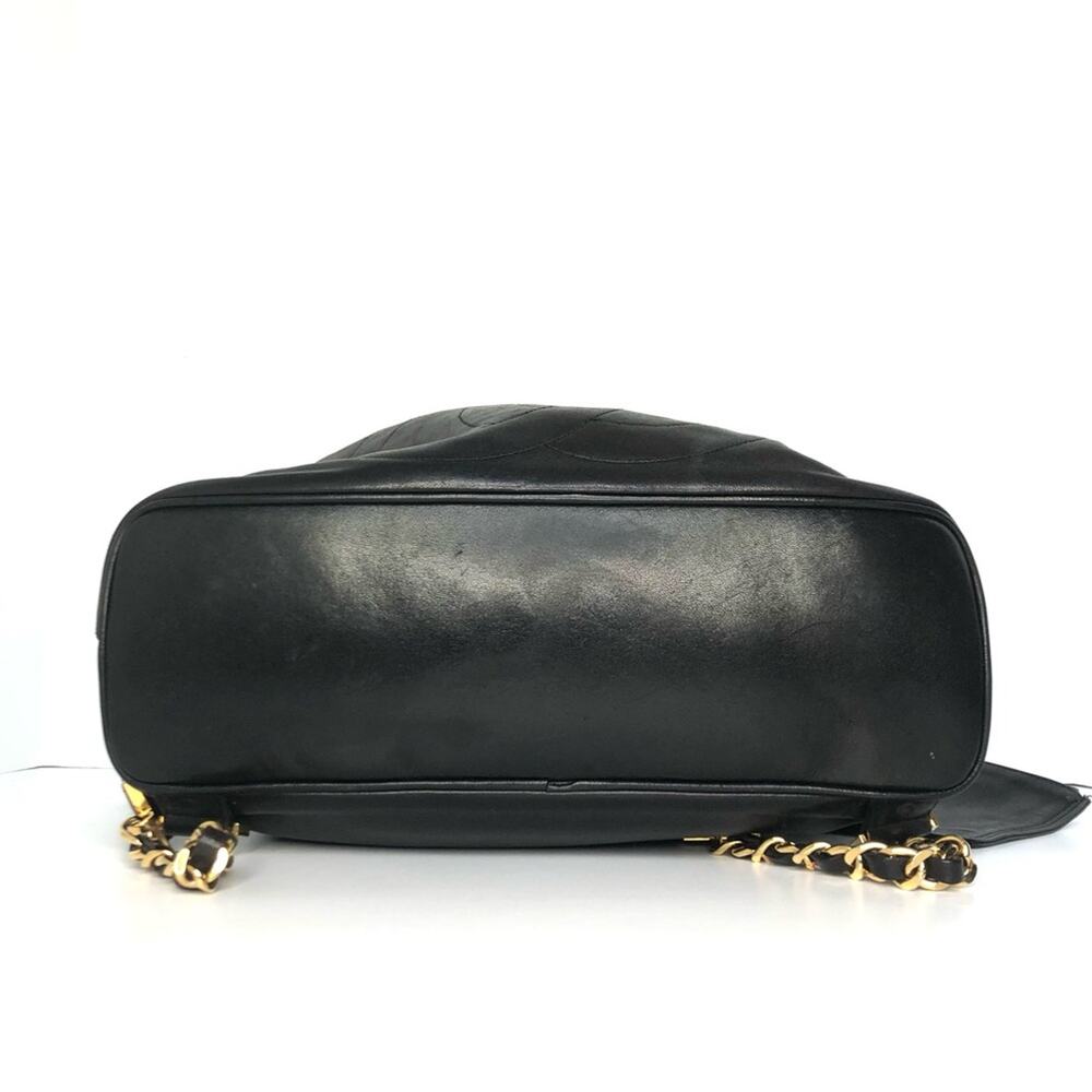 Chanel Gabrielle Lambskin CC Drawstring Dark Brown Backpack Bag - Picture 5 of 10